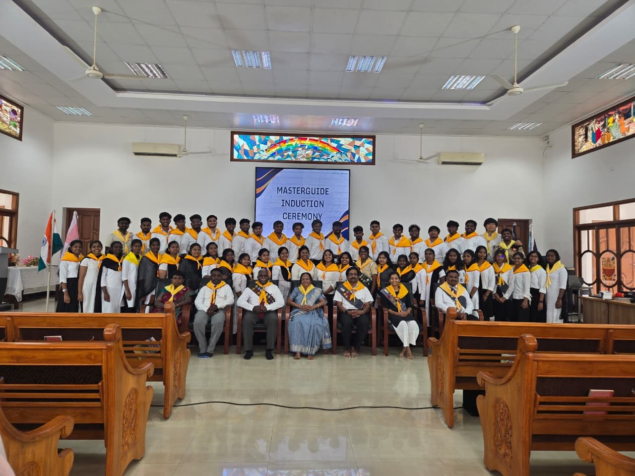 Masterguide Induction Ceremony group photo
